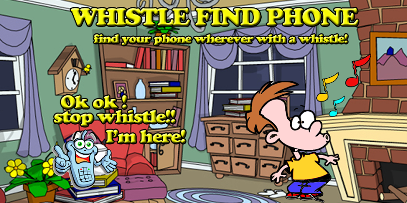 Whistle find phone Screen 1
