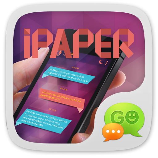 GO SMS PRO IPAPER THEME 個人化 App LOGO-APP開箱王