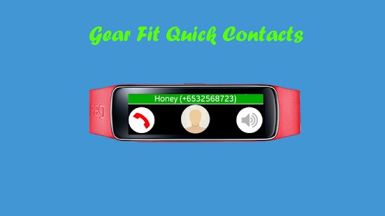 Free Quick Contacts for Gear Fit APK for PC