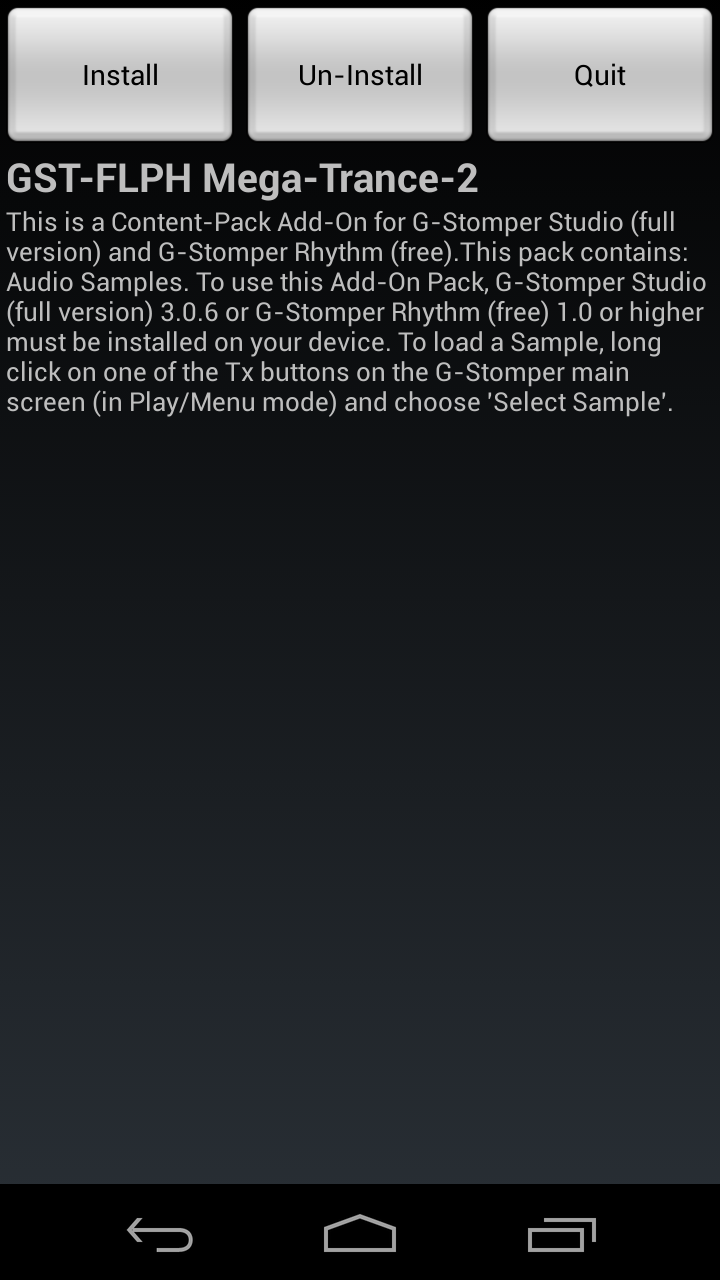 GST-FLPH Mega-Trance-2 Screen 1