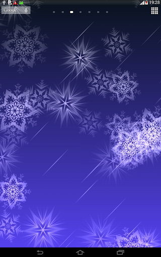 Snowflakes HD Live Wallpaper