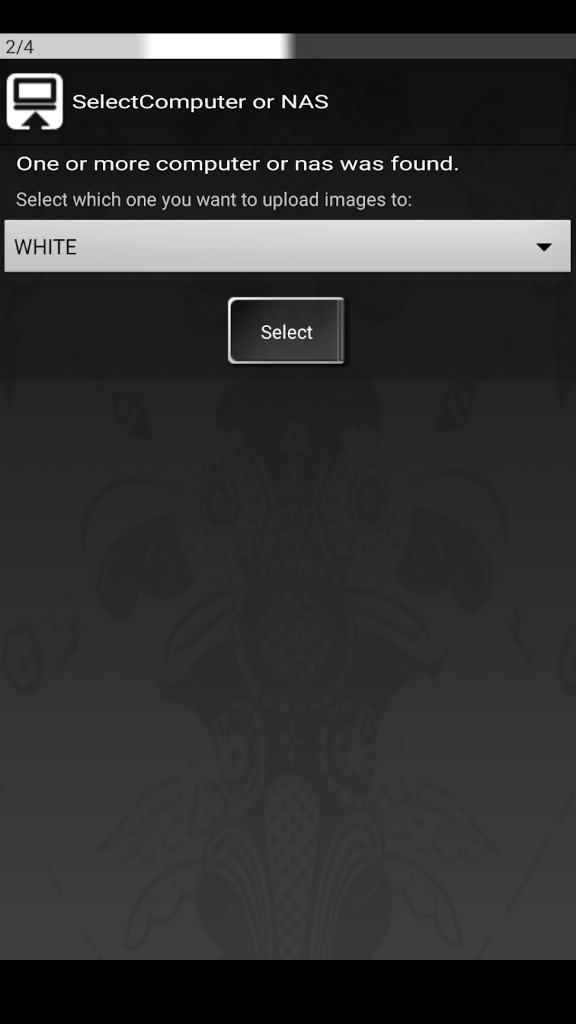 Sweet Home Image Backup Donate Screen 3