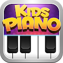 Fun Piano for kids mobile app icon