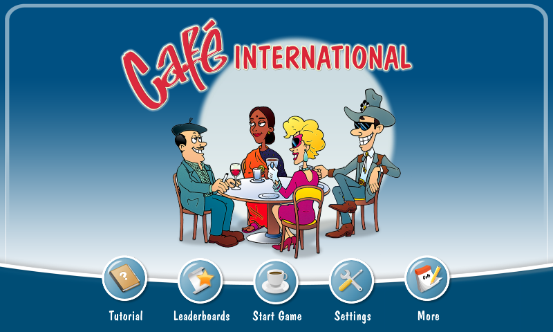 Android application Café International screenshort