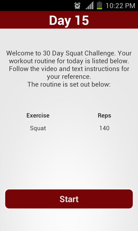 30 Day Squat Challengeのおすすめ画像3