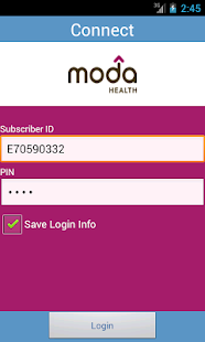 Moda Health ecard - náhled