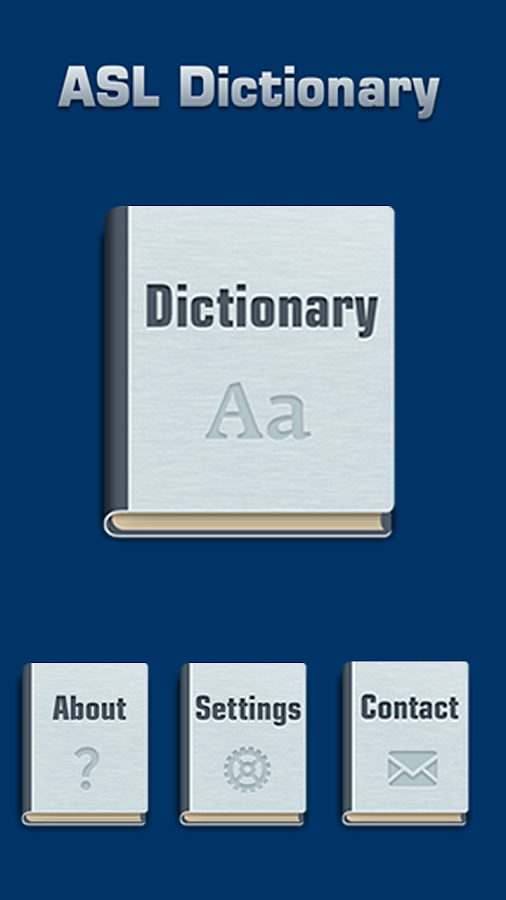 ASL Dictionary- screenshot