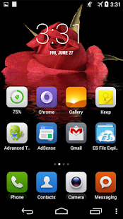 How to download Red Rose In Water LWP 1.0 unlimited apk for pc