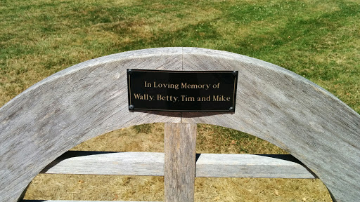 Wally, Betty, Tim, Mike Memorial Bench
