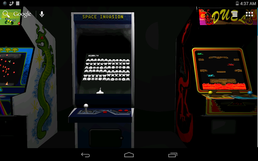 At the Arcade 3D Wallpaper Screen 2