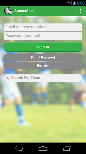 SoccerScor Soccer Scoring