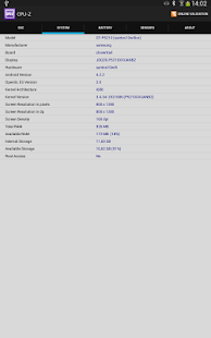 نسخة الأندرويد من أداة تحديد وحدة المعالجة المركزية CPU-Z 1.08 Z5SXx14CLmc4_oJAES70gre3JwsX0YL0hJBKpFskgnpJRtcaGt7GuJG8iIkntcZA_io=h310