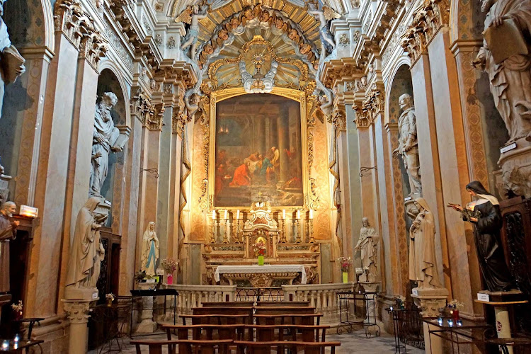 The Blessed Sacrament Chapel in Grasse, outside of Cannes, France.