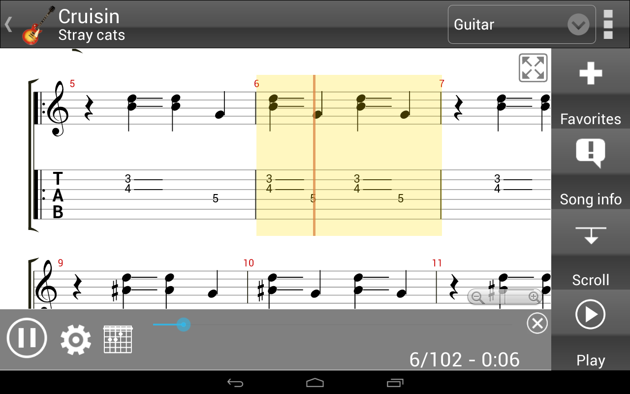 GuitarTab - Tabs and chords - Android Apps on Google Play