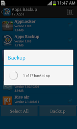 Apps Back Up Tool poster 1