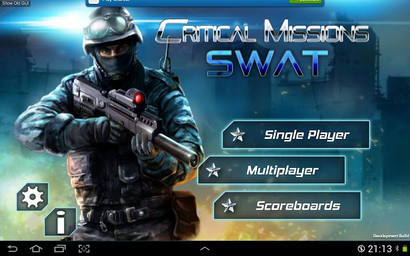 Critical Missions: SWAT Screen 1
