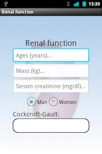 Renal function