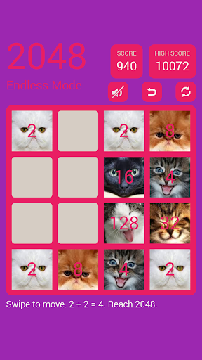 【免費解謎App】2048 Cute Cats-APP點子