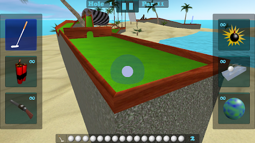 Android application Dynamite Golf screenshort