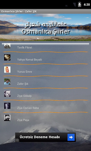 Osmanlıca Şiirler