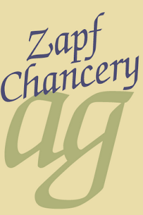 Zapf Chancery FlipFont