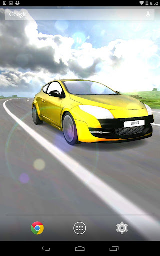 3D Car Live Wallpaper