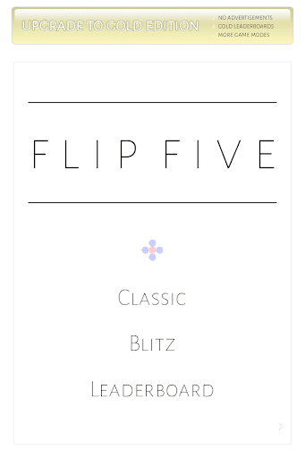 Flip Five: Silver Edition