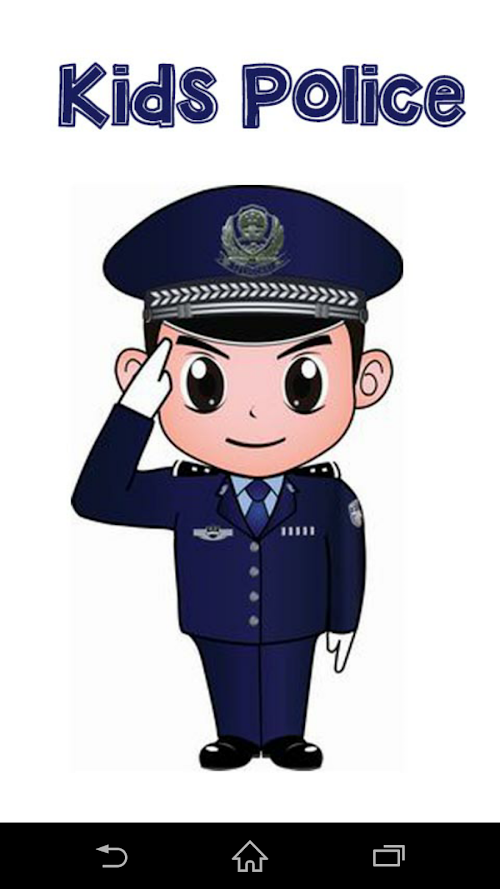 Android application Kids police screenshort