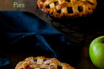 Individual Apple &amp; Rhubarb Pies