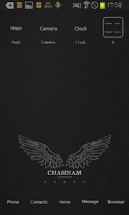 download Wings Go Launcher theme free