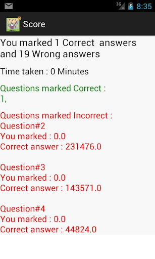 Maths Speed Enhancement Tests