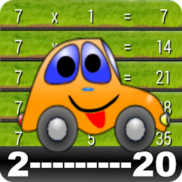 Talking Times Tables 2-20 poster 1