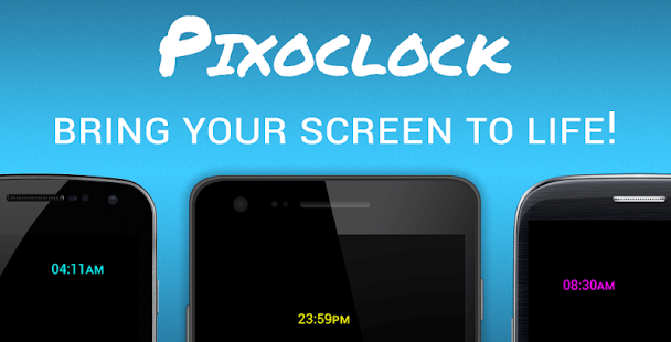 download Pixoclock Amoled LED Clock free
