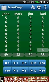 Score Keeper FREE Screenshots 0