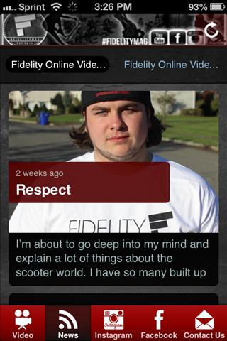 【免費運動App】Fidelity Online Video Magazine-APP點子