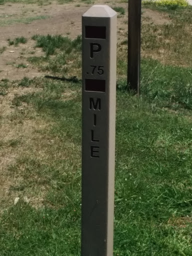 Purple Trail .75 Mile Marker