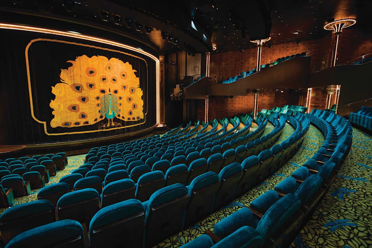 Watch Vegas- and Broadway-style performances at Norwegian Pearl's Stardust Theater.