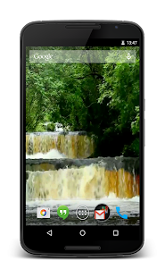 Lastest Waterfall on River Video LWP APK for Android