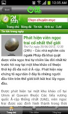 Ứng dụng xem tin tức 24h - Tin nhanh