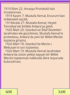Lastest KPSS YGS ATATÜRK KRONOLOJİSİ APK
