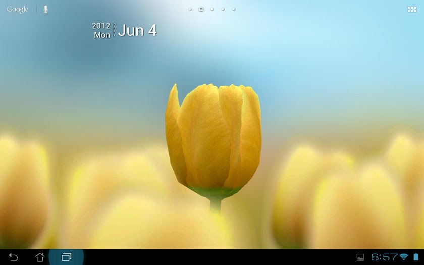 3D Tulip Live Wallpaper Screen 2