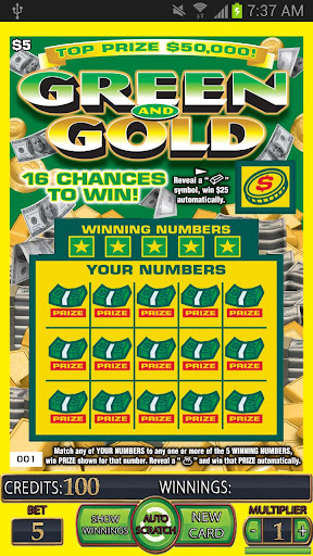 == GREEN GOLD Scratch Card ==