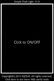 Simple FlashLight by SQZSoft poster 1