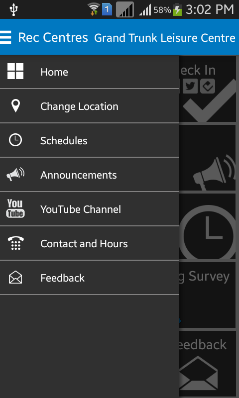    Edmonton Recreation Centres- screenshot  