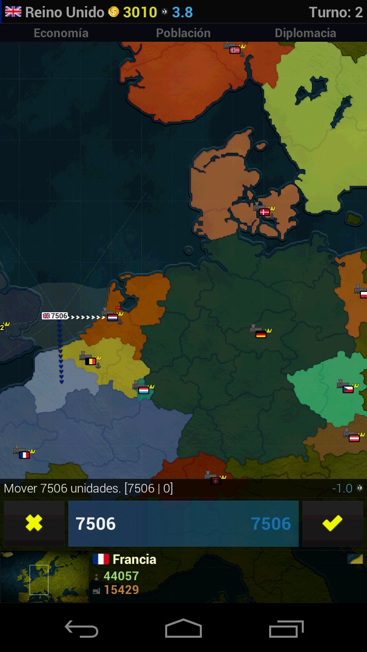 Android application Age of Civilizations Euro Lite screenshort
