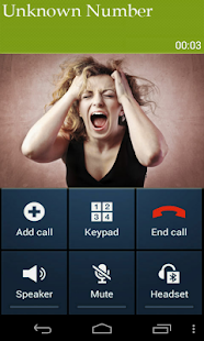 Scary Girl Scream Call Prank Screenshots 7