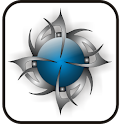 Tribal Blue doo-dad logo