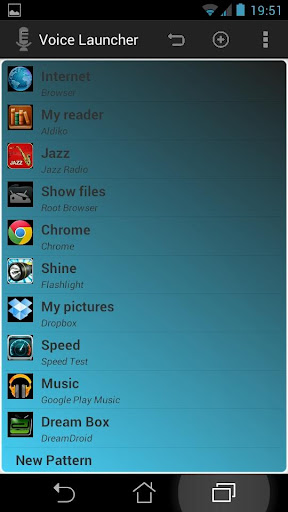 Voice Launcher Widget