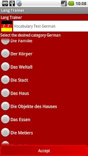 Lang Trainer Demo - German Screenshots 1