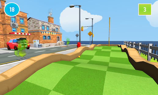 cartoon mini golf games 2 3D Screenshots 0